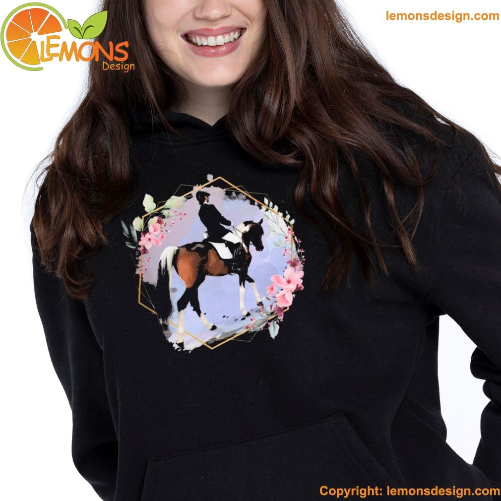 English hunter jumper dressage eventing bay pinto horse shirt
