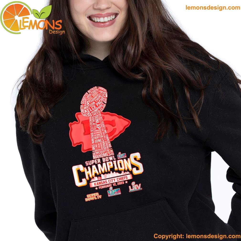 Kansas City Chiefs LVII Super Bowl Champions February 12, 2023 T-Shirt