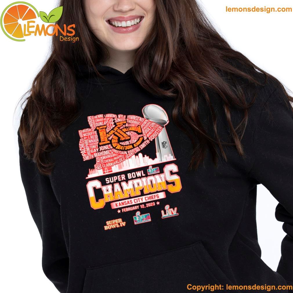 Kansas City Chiefs Super Bowl Champions February 12, 2023 T-Shirt