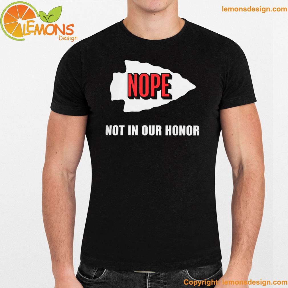 Nope not in our honor crewneck logo shirt namden.jpg