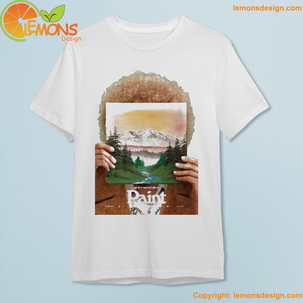 Owen wilson paint movieportrait poster the picture of nature shirt