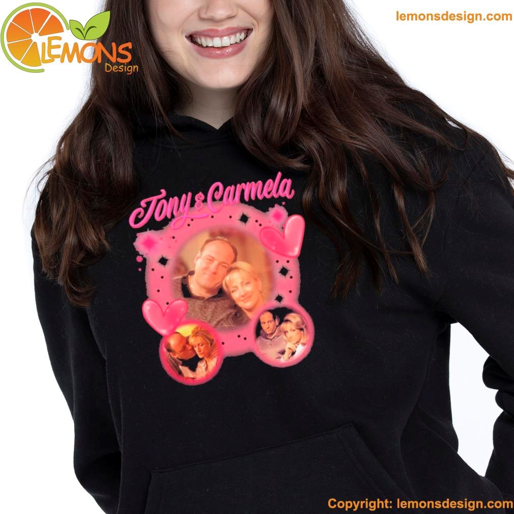 Shirtsthtgohard Tony And Carmela Soprano love star Shirt