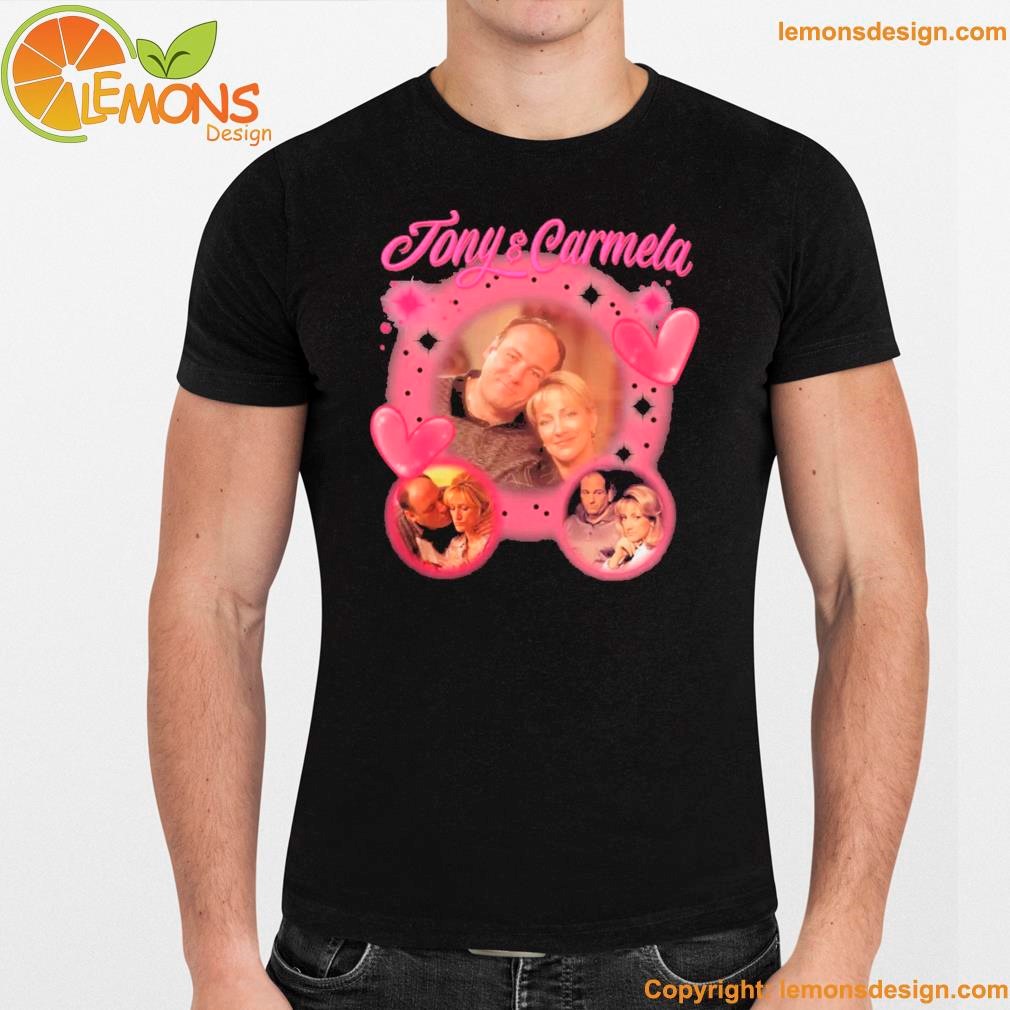 Shirtsthtgohard Tony And Carmela Soprano love star Shirt namden.jpg