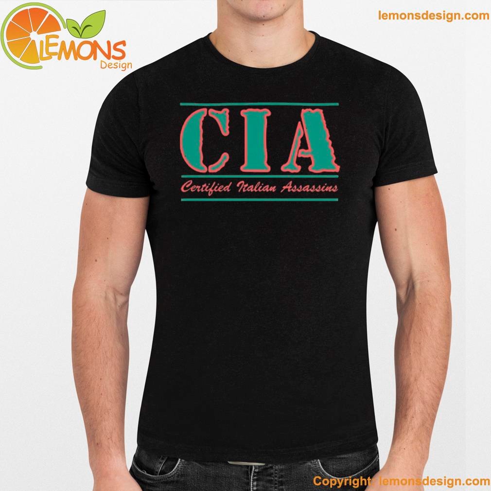 Vinnie massaro cia certified italian assassins shirt