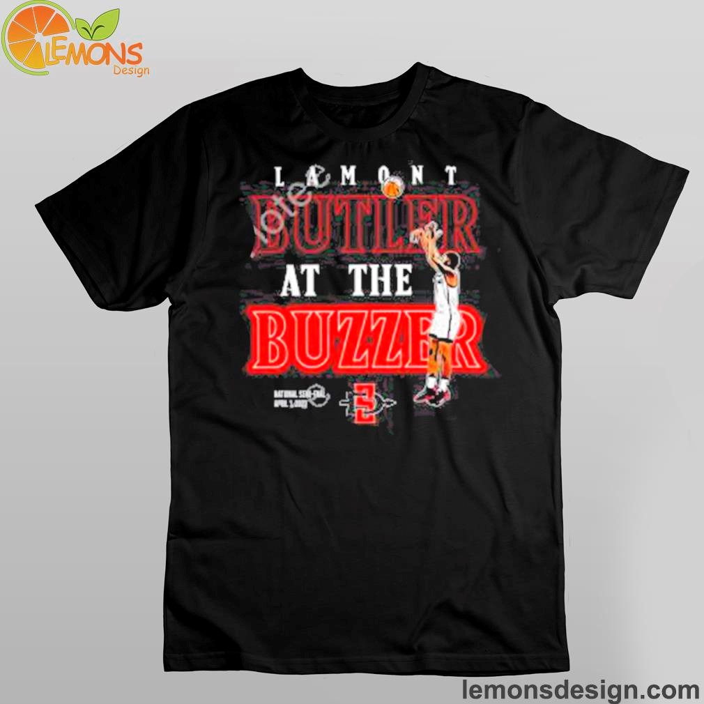 The daily aztec lamont butler at the buzzer shirt The daily aztec lamont butler at the buzzer shirt